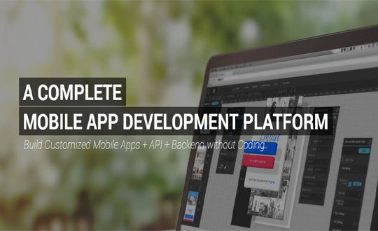 Mobile app development platform